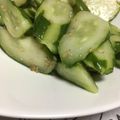 yupi☆★'s cooksnap of when they made 簡単やみつき☆きゅうり.