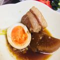 てりは's cooksnap of when they made 圧力鍋でﾄﾛﾄﾛ豚の角煮 大根と卵添え.