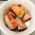 ir_sakana's cooksnap of when they made 子供が大好き、茄子のベーコン巻き.