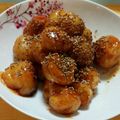 デコデコぽん's cooksnap of when they made ピリ辛　新じゃが揚げ.