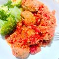 maaachaan's cooksnap of when they made イタリア発簡単トマトソースのポルペッテ♬.