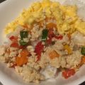 うのみん's cooksnap of when they made ❄︎簡単❤️ごま風味の鶏そぼろご飯❄︎.