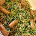 ♡かめちゃん♡'s cooksnap of when they made だしの素で簡単！豆苗とえのきの卵炒め.