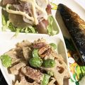 えと☆ち's cooksnap of when they made ごぼうとベーコンのサラダ.