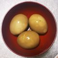 もんぞぅ's cooksnap of when they made うちの味玉〜しょうス味♪.