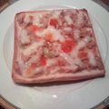 よん妻's cooksnap of when they made ツナわさびチーズチリソーストースト.