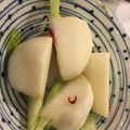 yukimikey's cooksnap of when they made かぶの浅漬け.