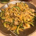YASTN's cooksnap of when they made 豚キムチ＆ゴーヤの玉子とじ.