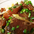 じゅんＱもも's cooksnap of when they made カツオの漬け丼&ごま風味漬け.