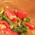 うお太郎's cooksnap of when they made トマトとアスパラのサラダ.