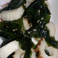 クック73ZGBS☆'s cooksnap of when they made シンプル【竹輪とワカメのわさび醤油和え】.