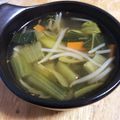 mikutasu's cooksnap of when they made 飽きずにスープ生活①　中華スープ.