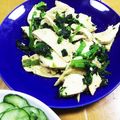 ゆけり３兄弟's cooksnap of when they made サラダチキンとほうれん草の炒め物。.
