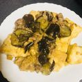 すずらんらん☆'s cooksnap of when they made 簡単！！茄子と豚こま肉の豆腐あんかけ.