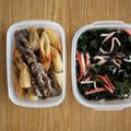 みるく茶's cooksnap of when they made 簡単★わかめとカニカマの和え物.