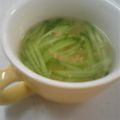 パン工場's cooksnap of when they made ＊きゅうりのスープ＊.