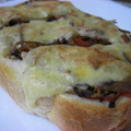☆じゅげむ☆彡's cooksnap of when they made きんぴらごぼうとチーズで♡和風トースト.