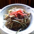chiyo-co's cooksnap of when they made え？焼肉残り肉で☆簡単おいしい味噌牛丼.
