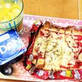 ゆけり３兄弟's cooksnap of when they made 節約☆パンの耳でピザ風.