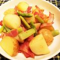 ととの奥さん's cooksnap of when they made 新じゃがいもとアスパラのバター炒め.
