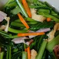 ウリノリオ's cooksnap of when they made 低糖質☆小松菜とベーコンの煮びたし.