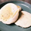 ゴリラちょっぷ's cooksnap of when they made 材料4つ★米粉バナナパンケーキ.