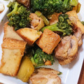 だんだん！'s cooksnap of when they made 鶏モモと厚揚げの和風炒め.