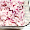 ピンクの秋桜's cooksnap of when they made 紫玉葱のお酢とマヨネーズ和え（常備菜）.