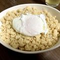 ＊ちーにゃん＊'s cooksnap of when they made 節約！おからそぼろ丼、温玉のせ.
