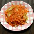 田舎のしずちゃん。's cooksnap of when they made にんじんと春雨のバタぽん♪.