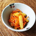 ｊｏｃｏｍｏｍｏｌａ's cooksnap of when they made さつま揚げと人参のきんぴら.