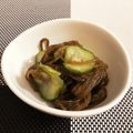 陸にぃ's cooksnap of when they made 【副菜】黒酢のもずく酢.