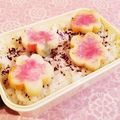 Richland☆Y's cooksnap of when they made 春のお弁当に花麩と桜でんぶ.