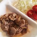 santomama's cooksnap of when they made めんつゆちょい漬け生姜焼き.