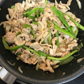 クックCL604H☆'s cooksnap of when they made ピーマンと豚こま肉のオイスター炒め.
