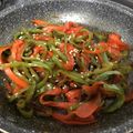 クックY3FQHX☆'s cooksnap of when they made パプリカ(ぴーまん)キンピラ♡.