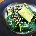 にゃ★にゃ's cooksnap of when they made 塩こんぶナムル味♡簡単やみつきキュウリ.