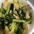 クック9P6O5D☆'s cooksnap of when they made 鶏胸肉で 柔らか蒸し鶏ときゅうりの和え物.