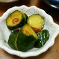 hako❤️'s cooksnap of when they made 腹ペコ男子パクパク！ピリ辛きゅうり♪.