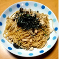 クックIUZR74☆'s cooksnap of when they made 簡単きのこの和風パスタ.