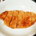 yukiwanko's cooksnap of when they made 簡単わさび醤油の豚肉ステーキ.