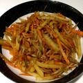 クックUZCHW5☆'s cooksnap of when they made ごぼうと人参とじゃがいものきんぴら.