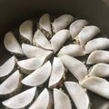 1035's cooksnap of when they made ヘルシーでめちゃうまい☆大根餃子.