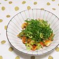 しろだいず's cooksnap of when they made たっぷりねぎの鶏皮ポン酢.