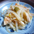 ＴＯＭＯＷＡＴ's cooksnap of when they made 明太味の☆さっぱりあっさりささみもやし.