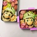 あつみ。。's cooksnap of when they made ♪スーパーマリオ♪ルイージ♪キャラ弁♪.
