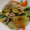 びっくぽんた's cooksnap of when they made 豚肉と青梗菜の中華風煮込み.