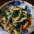sunujiro's cooksnap of when they made ニラとしめじの中華風和え物.