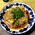 Emickey430's cooksnap of when they made めんつゆで★揚げ出し豆腐のえのきあんかけ.