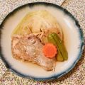 yesmama's cooksnap of when they made 春キャベツ♪簡単♪煮魚のキャベツ添え.
